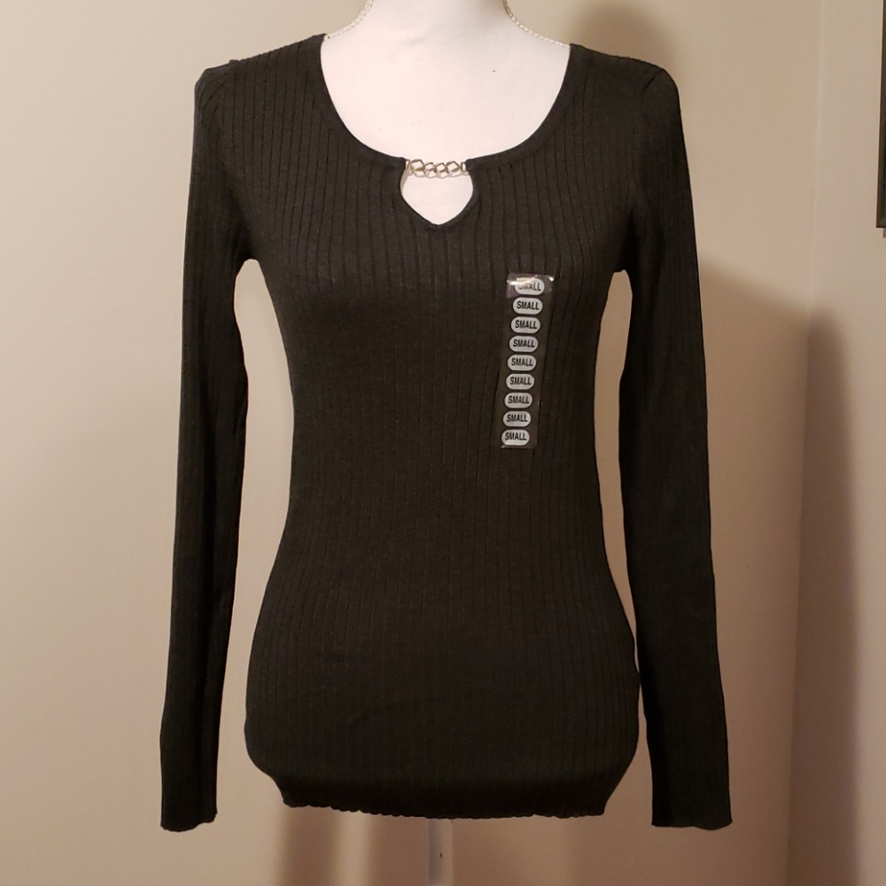 Dark gray sweater